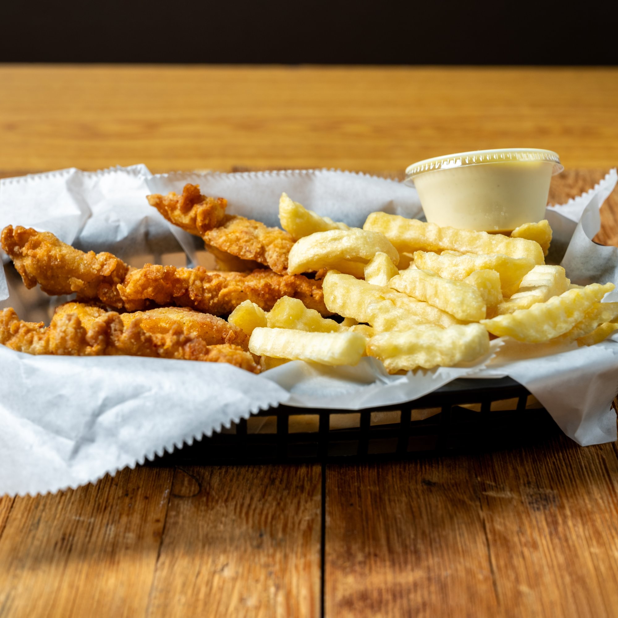 Chicken Fingers with Fries (LS)