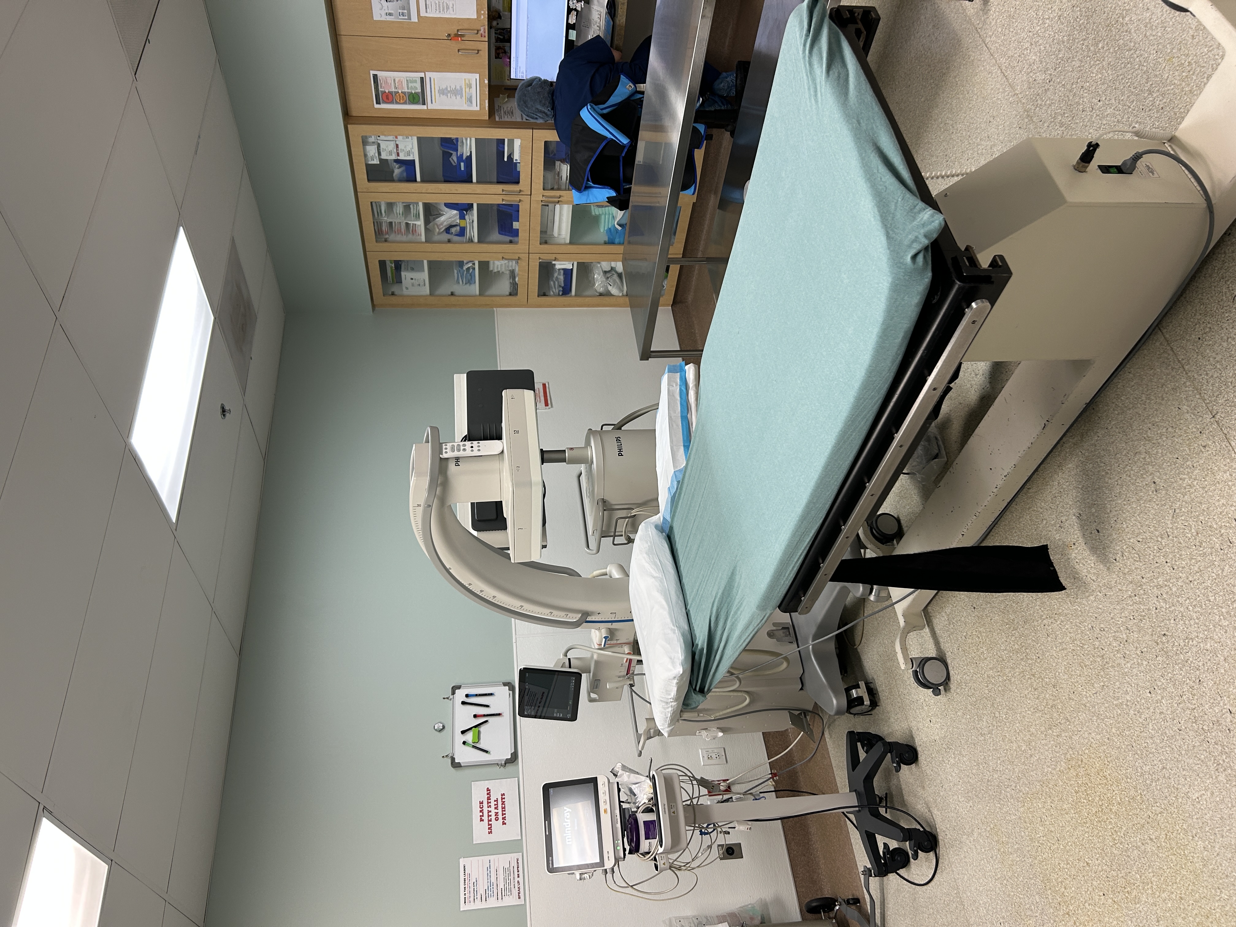 A treatment room at Pacific Interventional Vascular Access Center