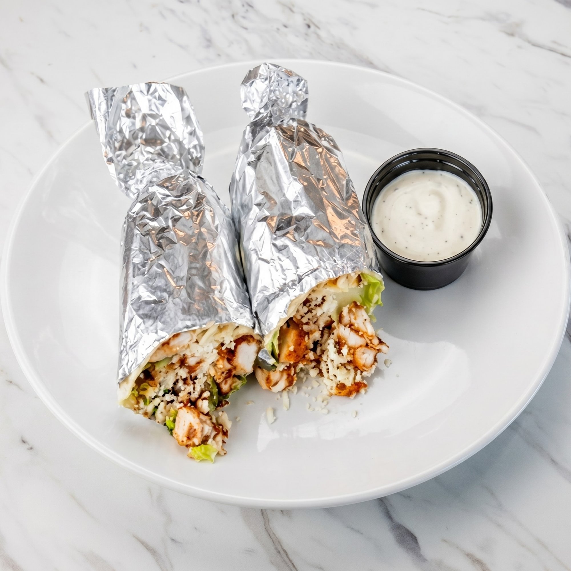 Crispy Caesar Wrap