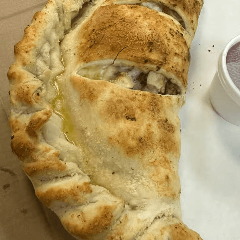 Chicken Alfredo Calzone