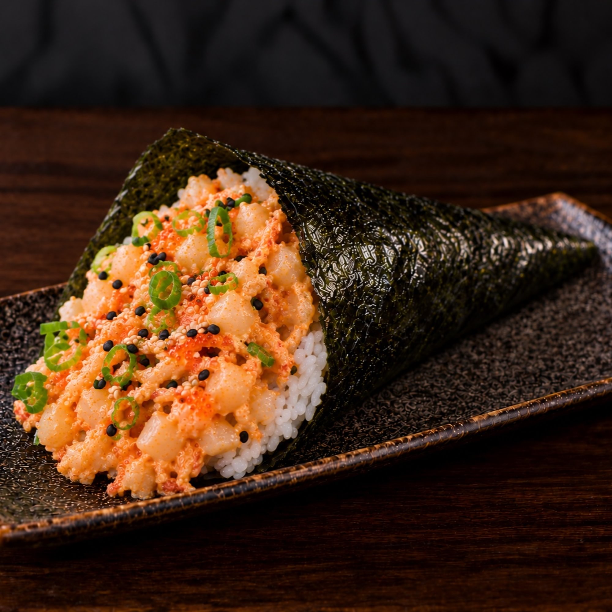 Chopped Scallop Hand Roll