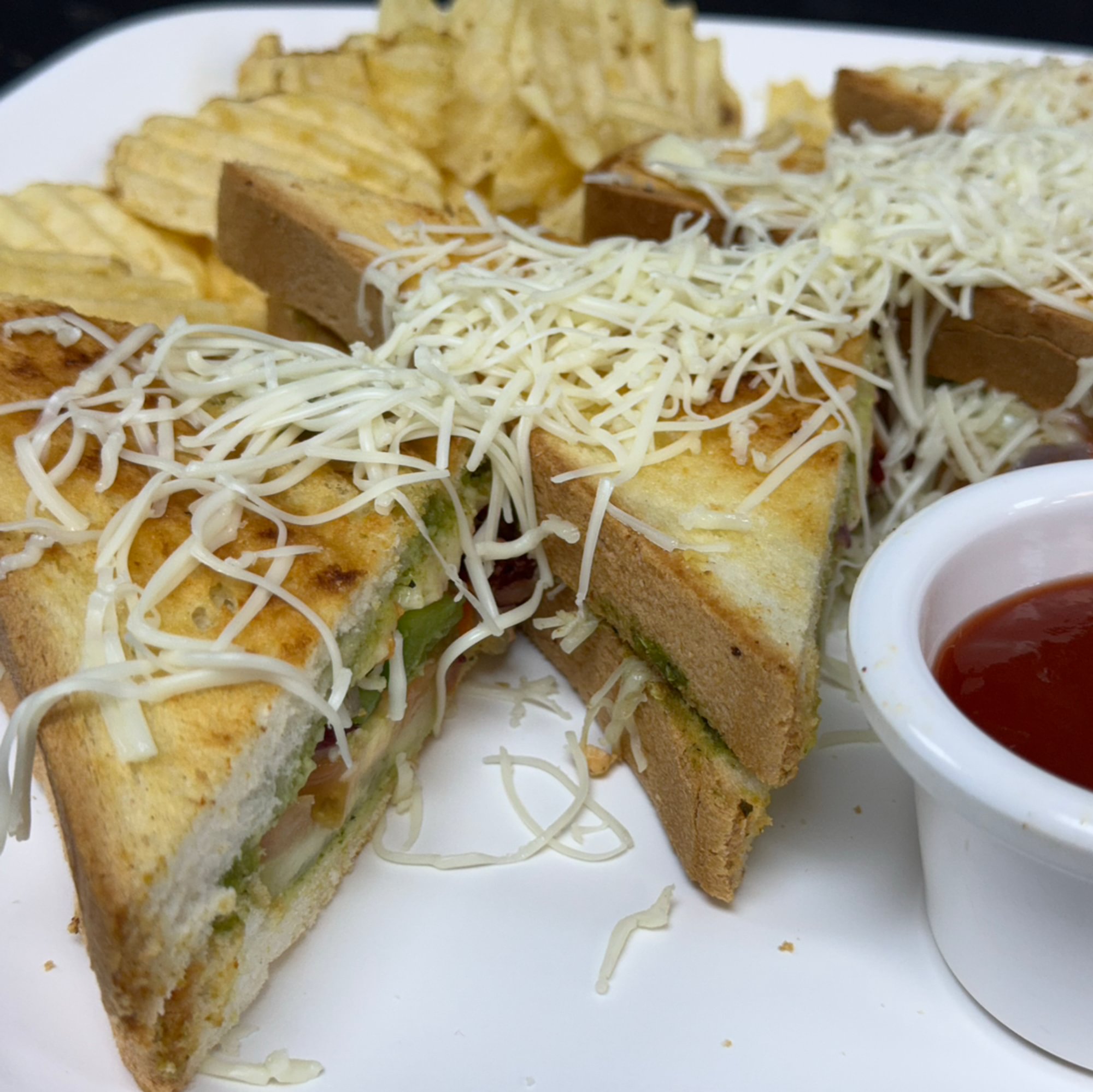 Veg Cheese Grilled Sandwich