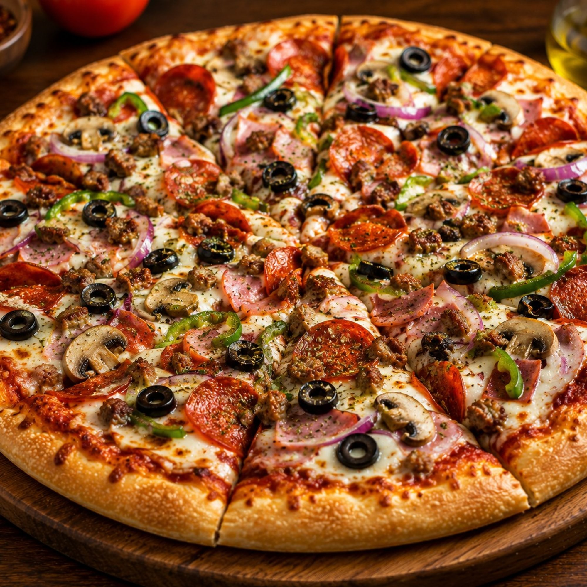 Deluxe Pizza - Medium 12"