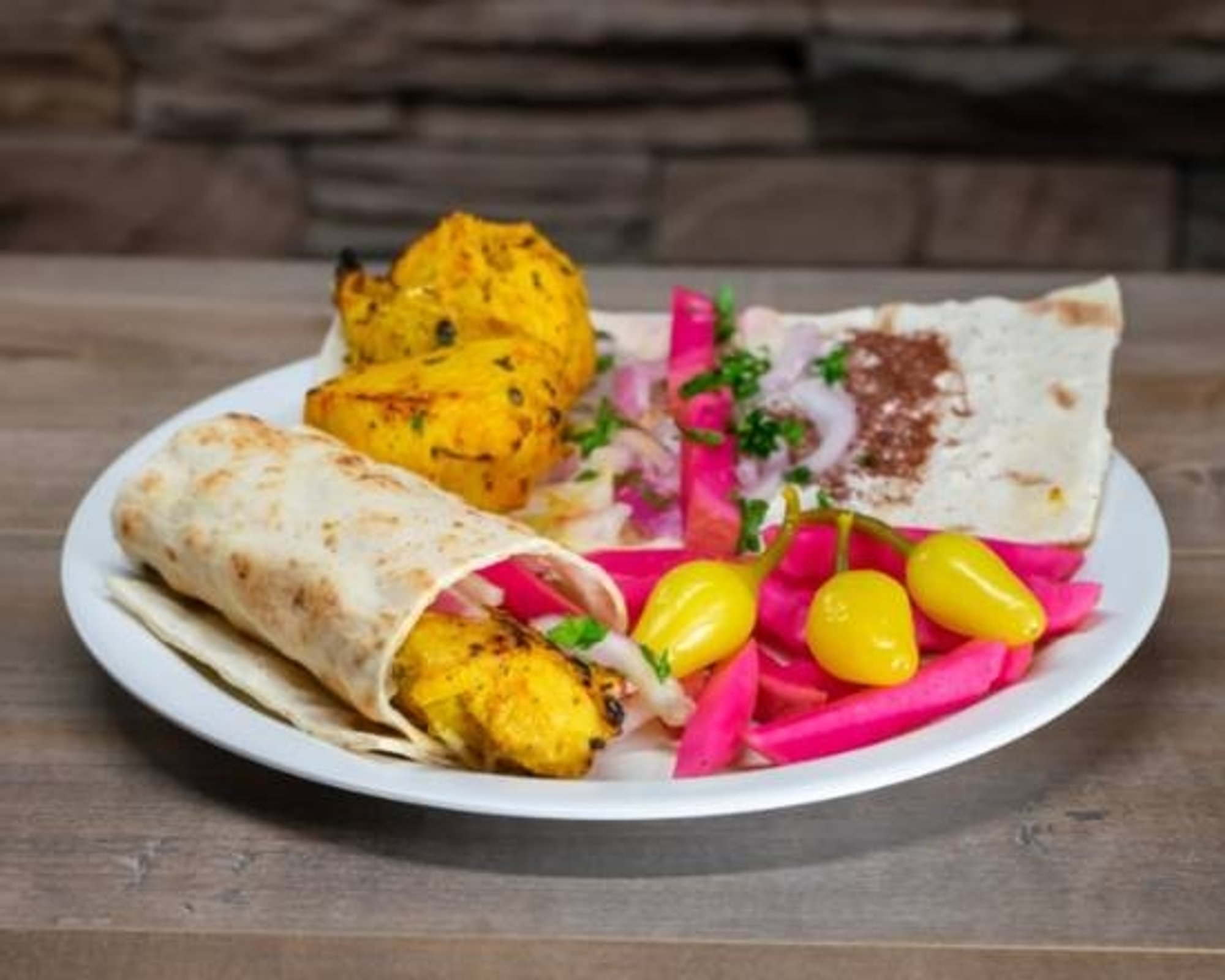 Spicy Chicken Breast Wrap