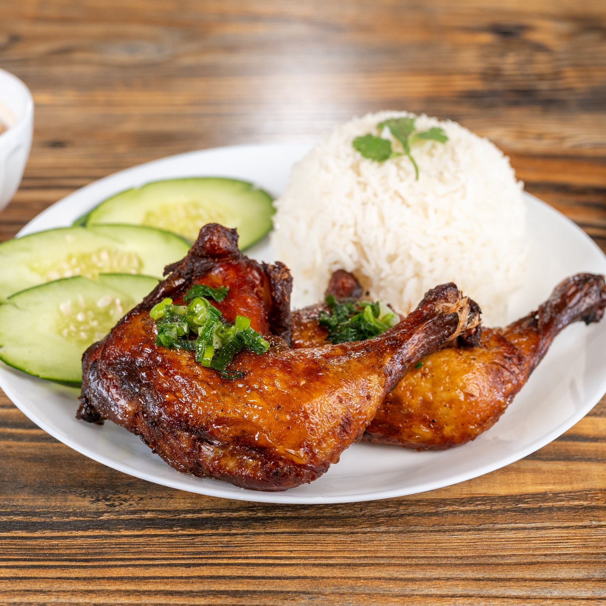 Rice with Crispy Chicken