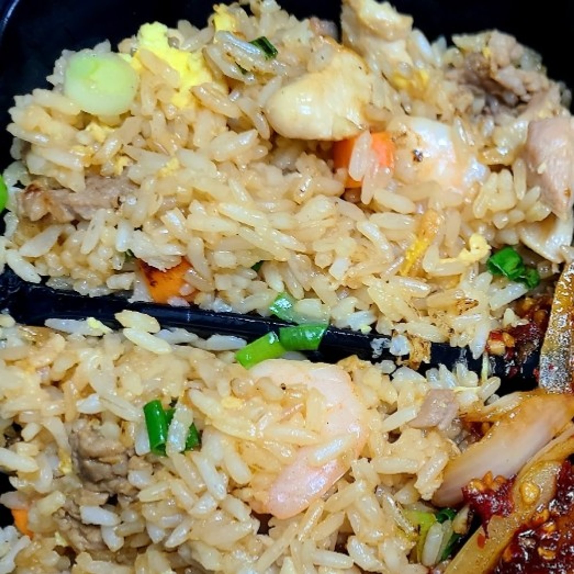 combination fried rice