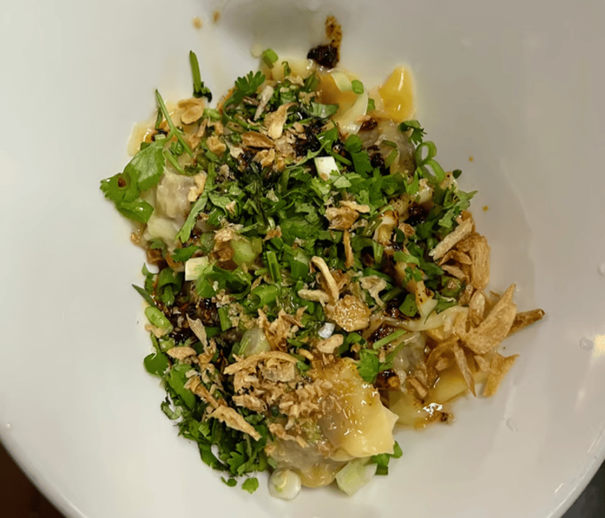 Chili Oil Wontons
