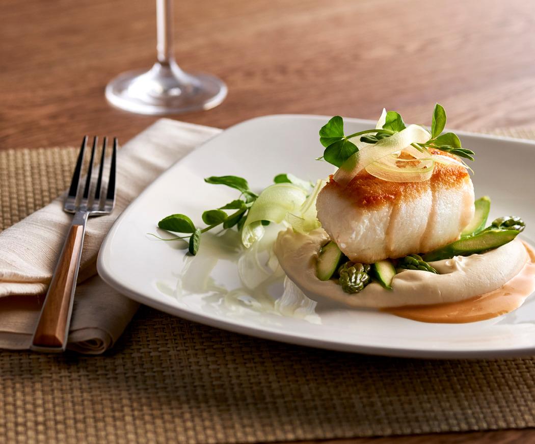 Seared Halibut