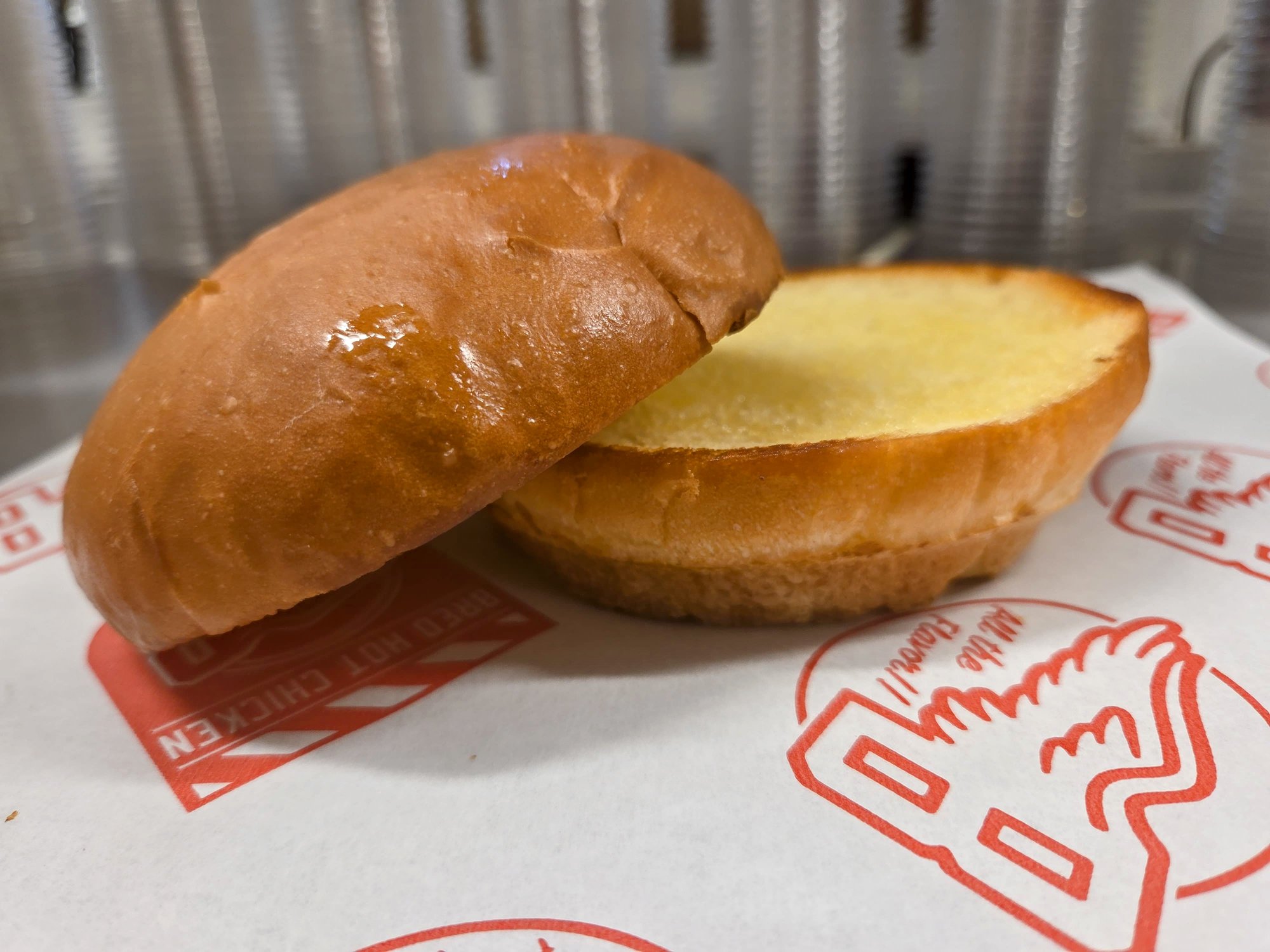 Brioche Bun, Buttered Toasted