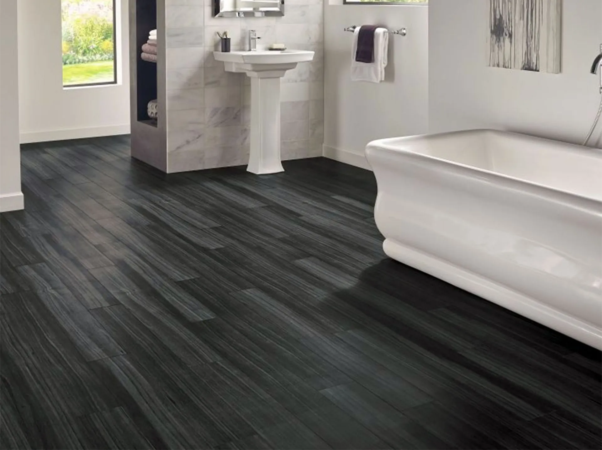 Luxury Vinyl Plank Flooring Installation