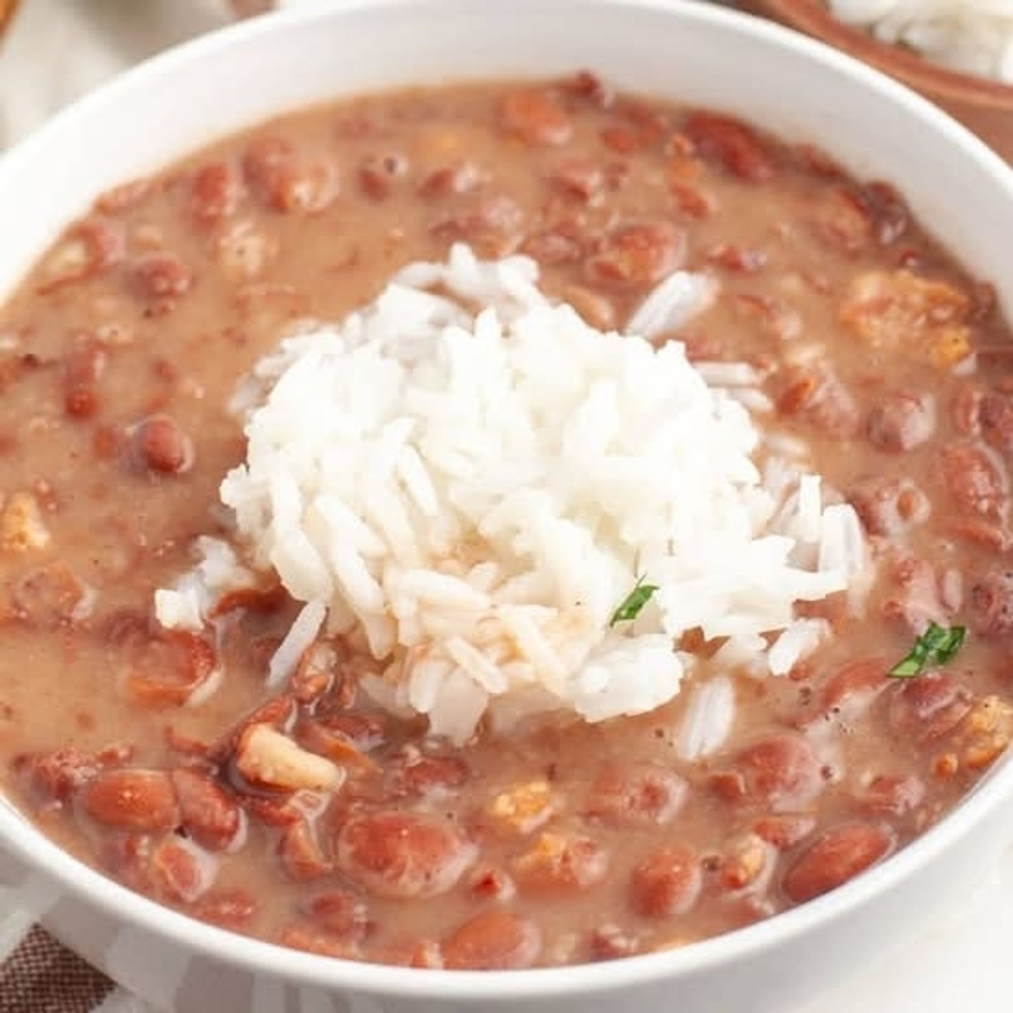 RED BEANS & RICE (HALF PAN)