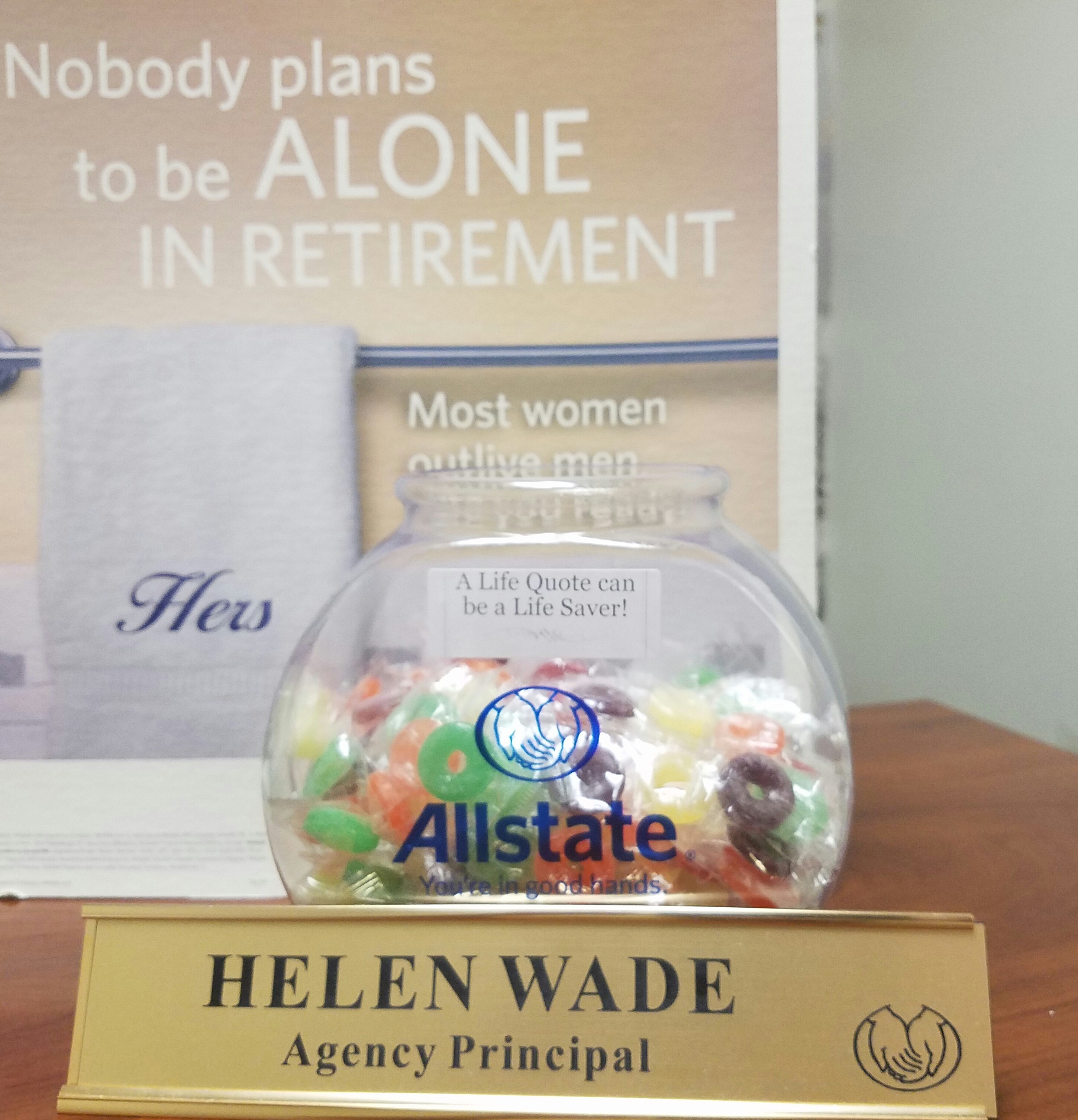 Helen Wade: Allstate Insurance Photo