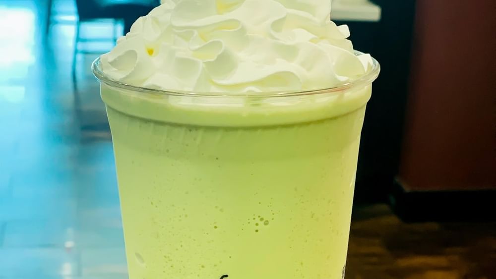 Hot Green Tea Matcha Latte
