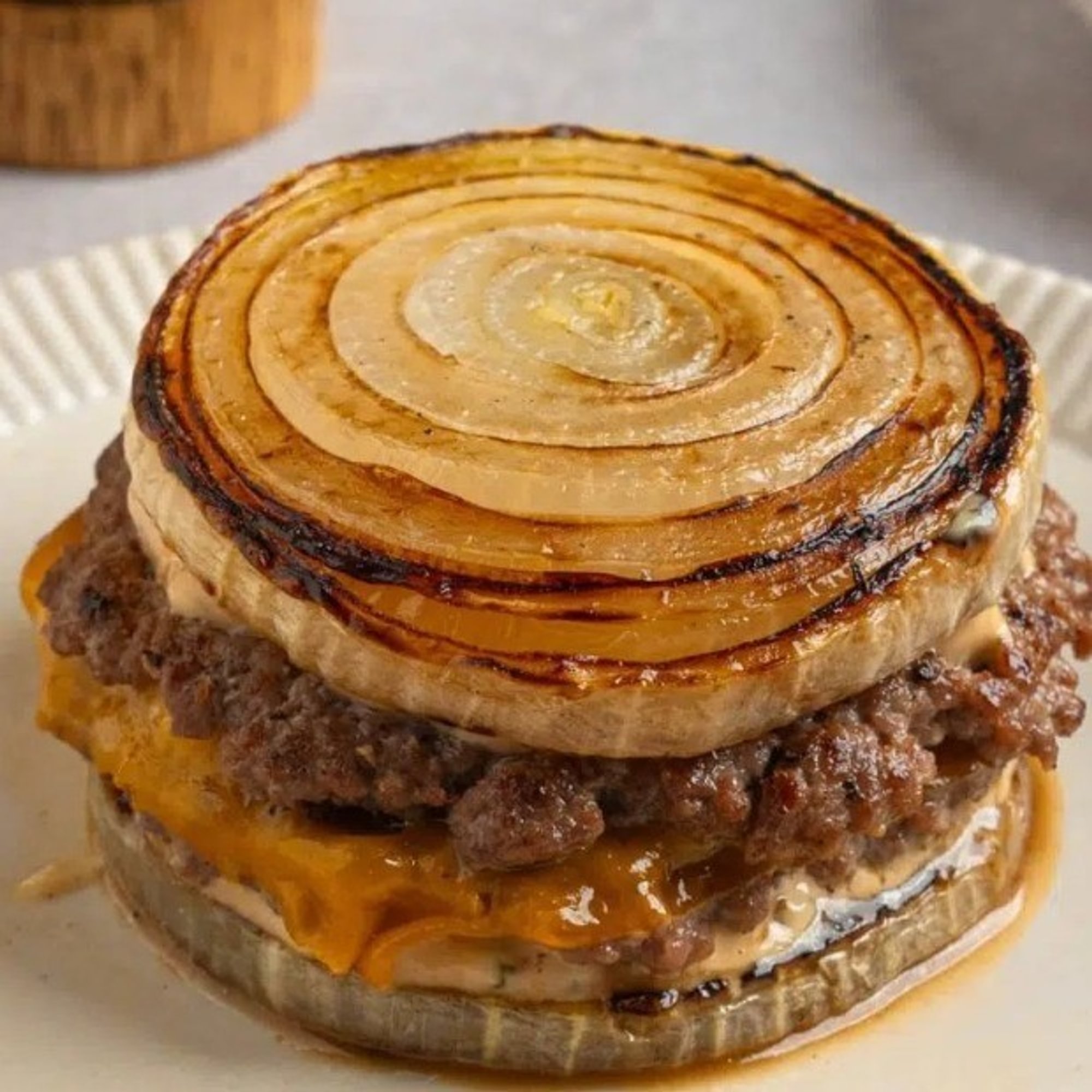 All-Onion Specialty Smash Burger
