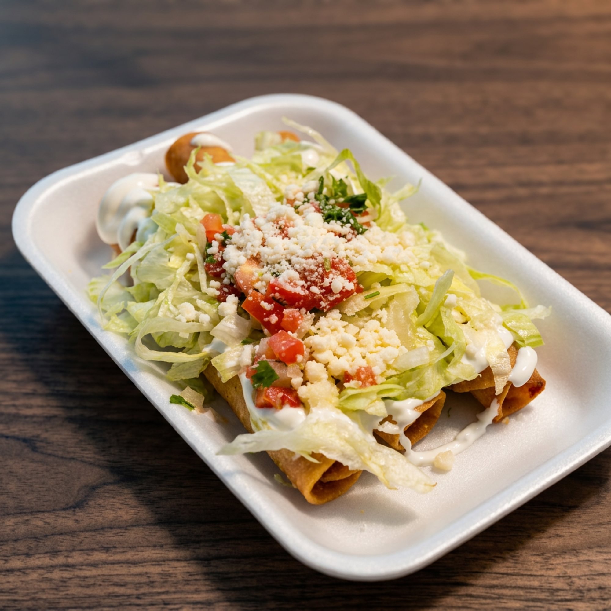 Potato Roll Tacos