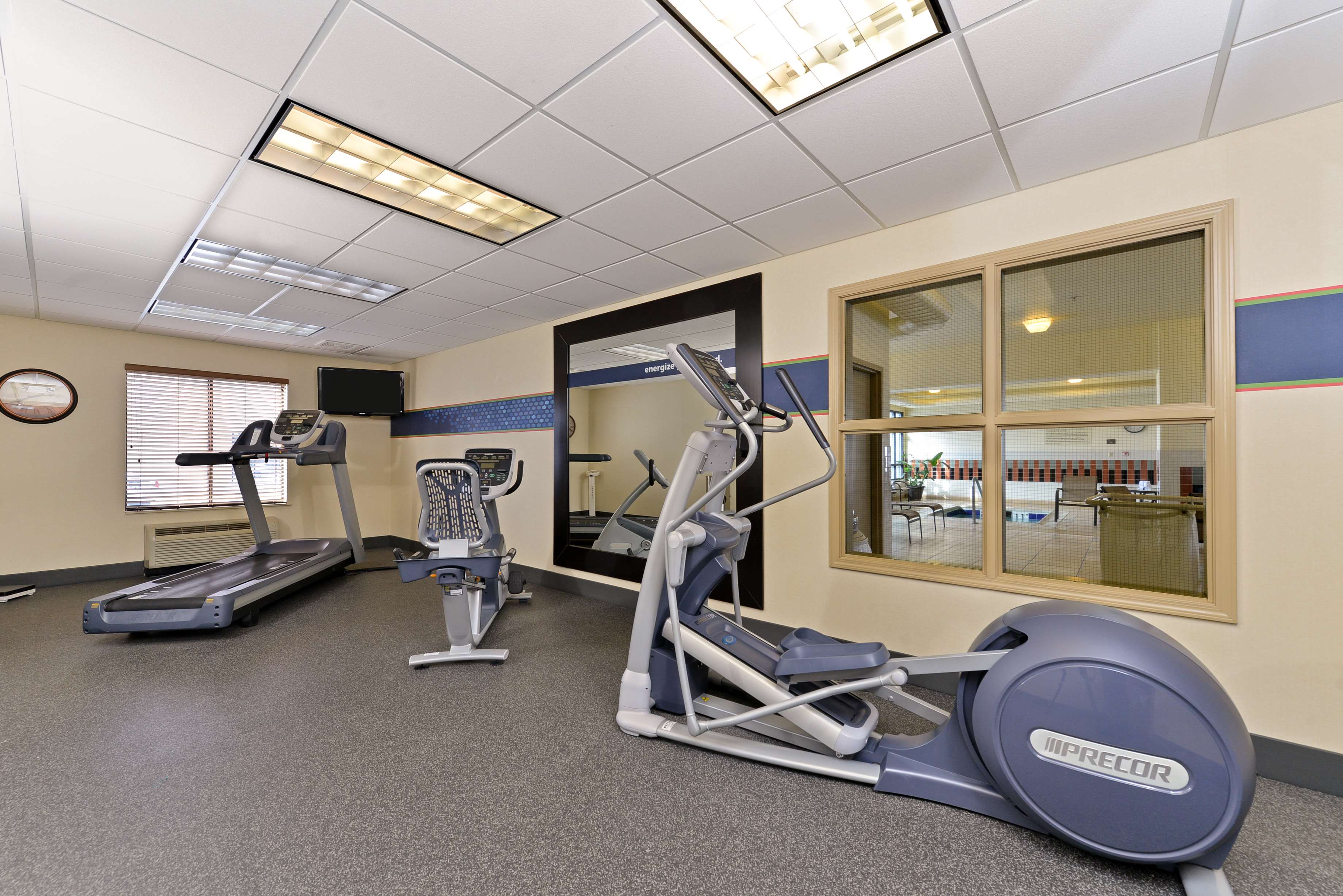 Health club  fitness center  gym