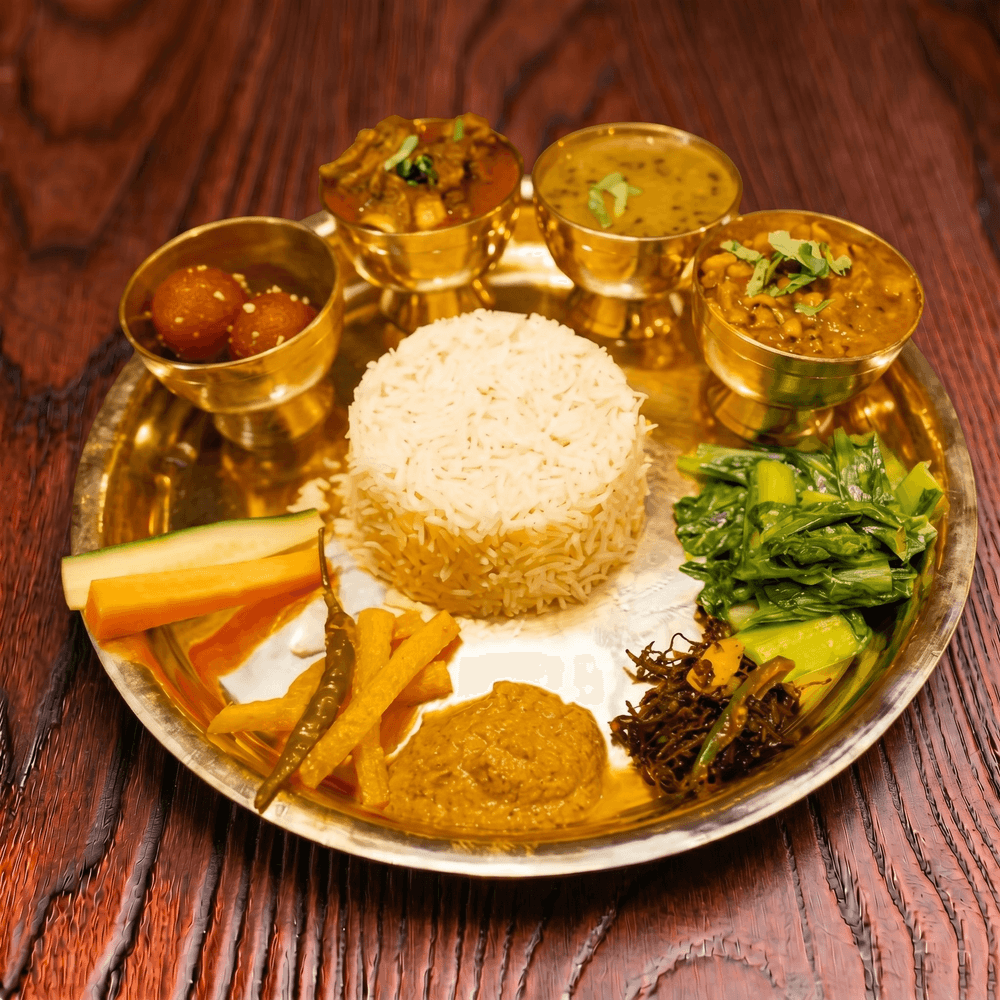 Fish Dal Bhat