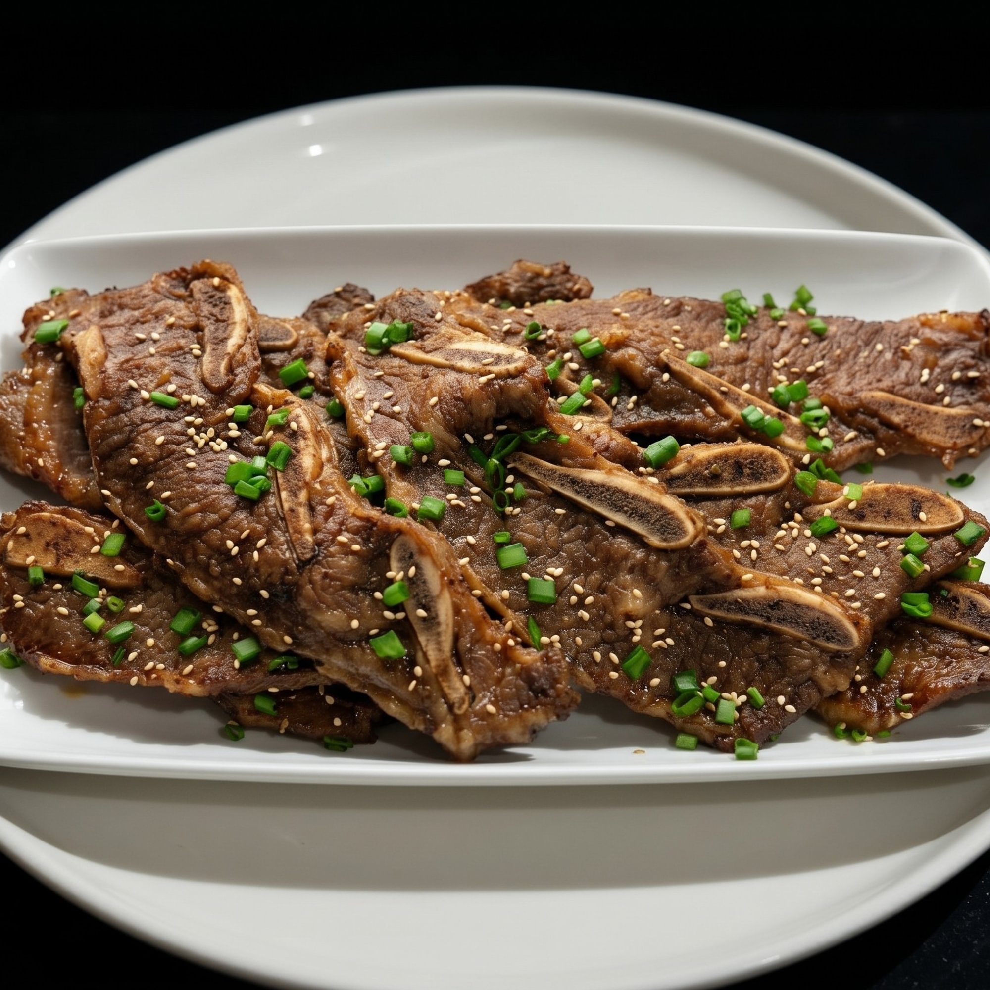 Korean Beef Short Ribs (Kalbi)