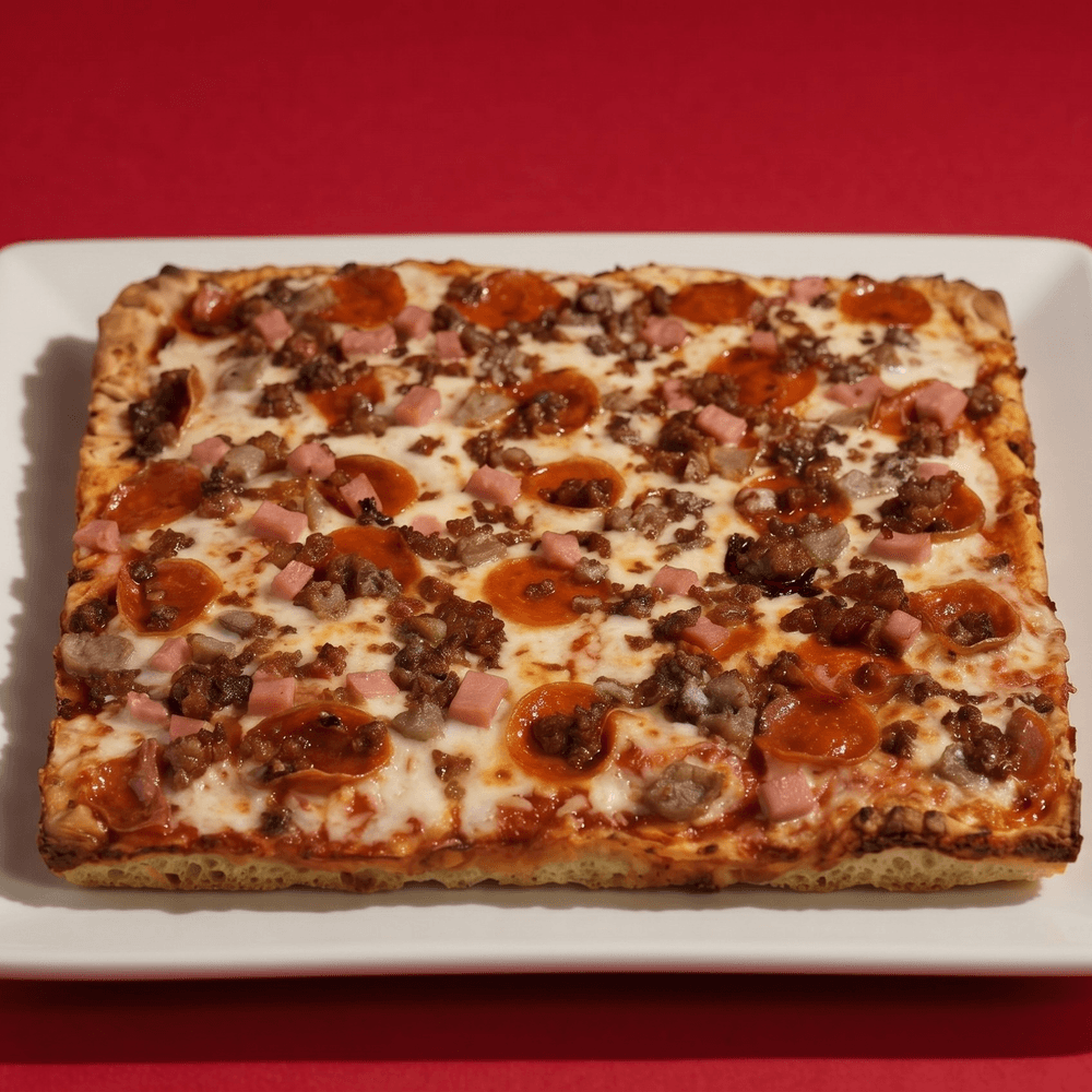 Meat Lovers Pizza (Sicilian 16")