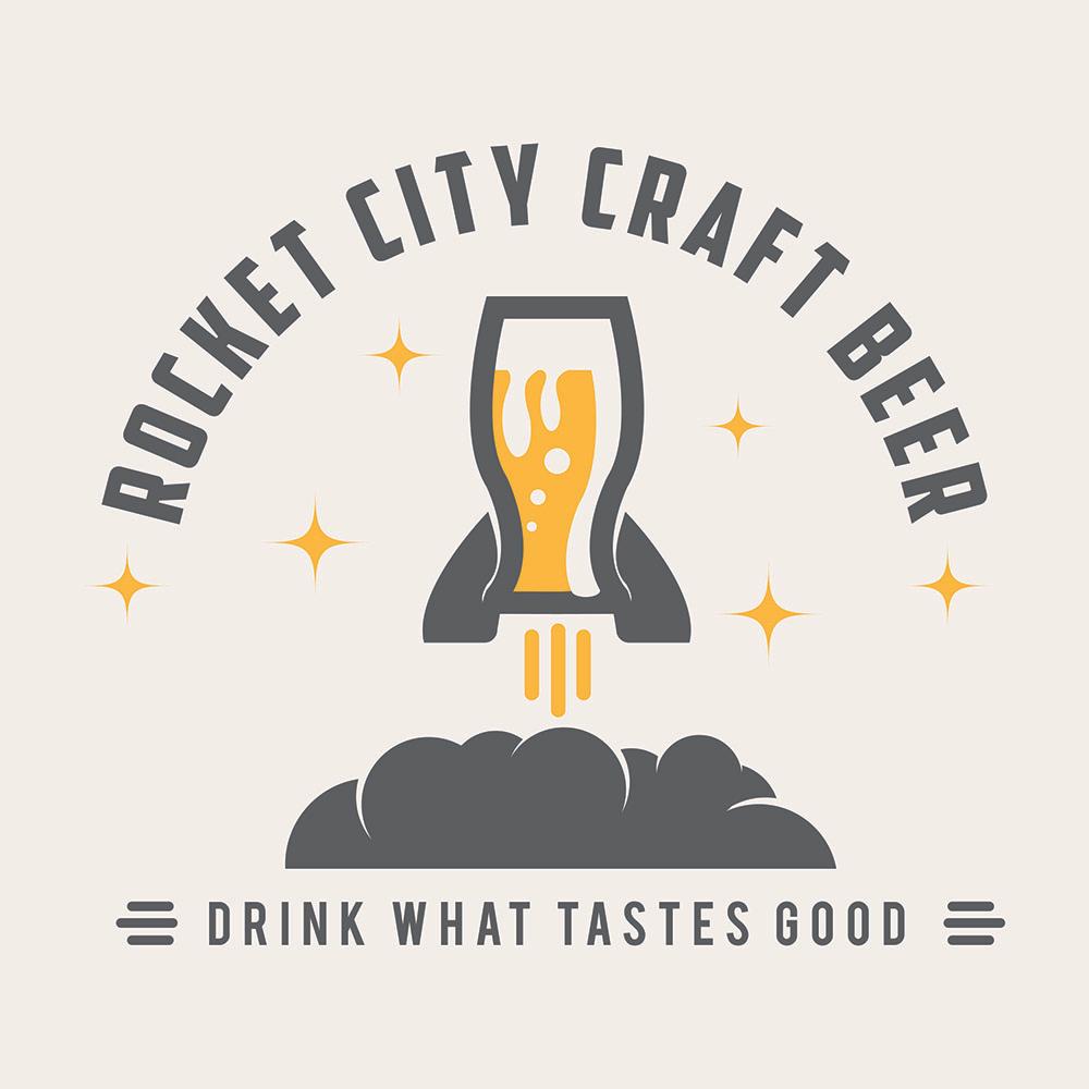 Rocket City Craft Beer Logo