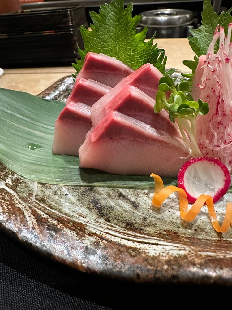Hamachi Sashimi