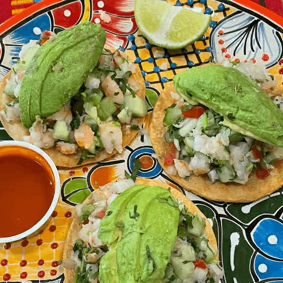 Tostada de Ceviche