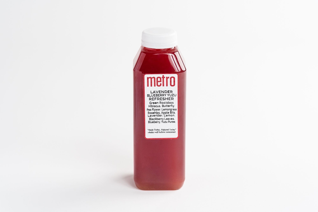 Lavender Blueberry Yuzu Refresher