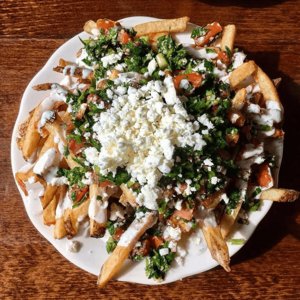 Loaded Greek Fries