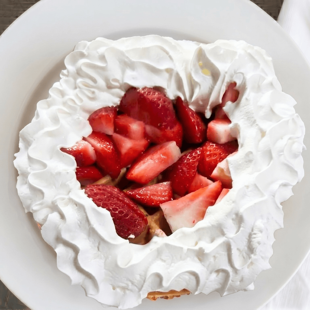 Strawberries 'N Cream Waffle