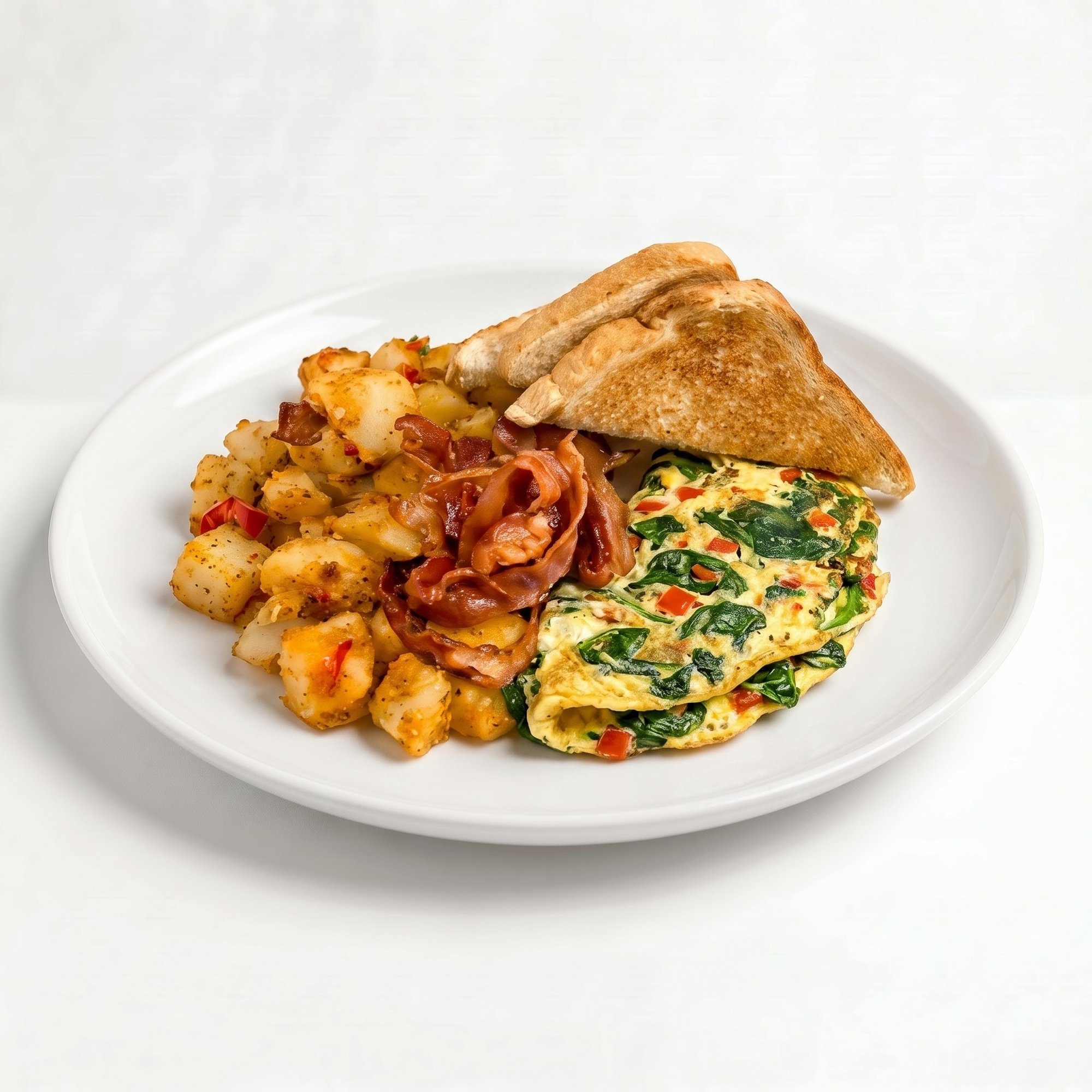 Vegetable Omelette Platter