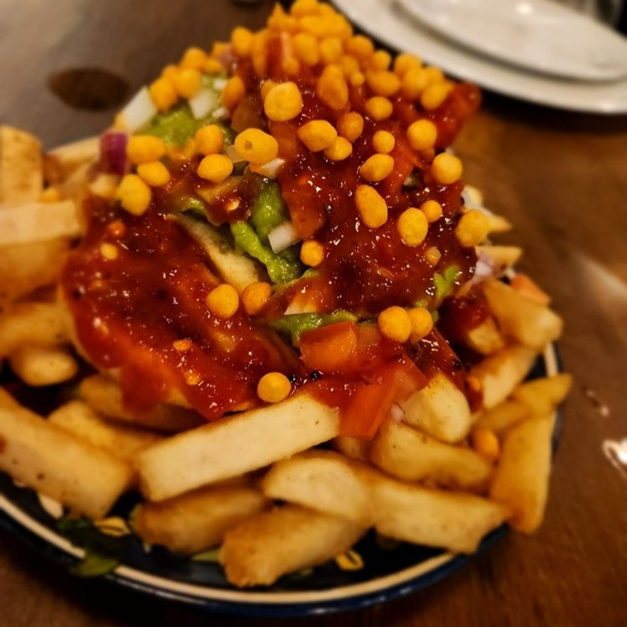 Guacamole tadka fries