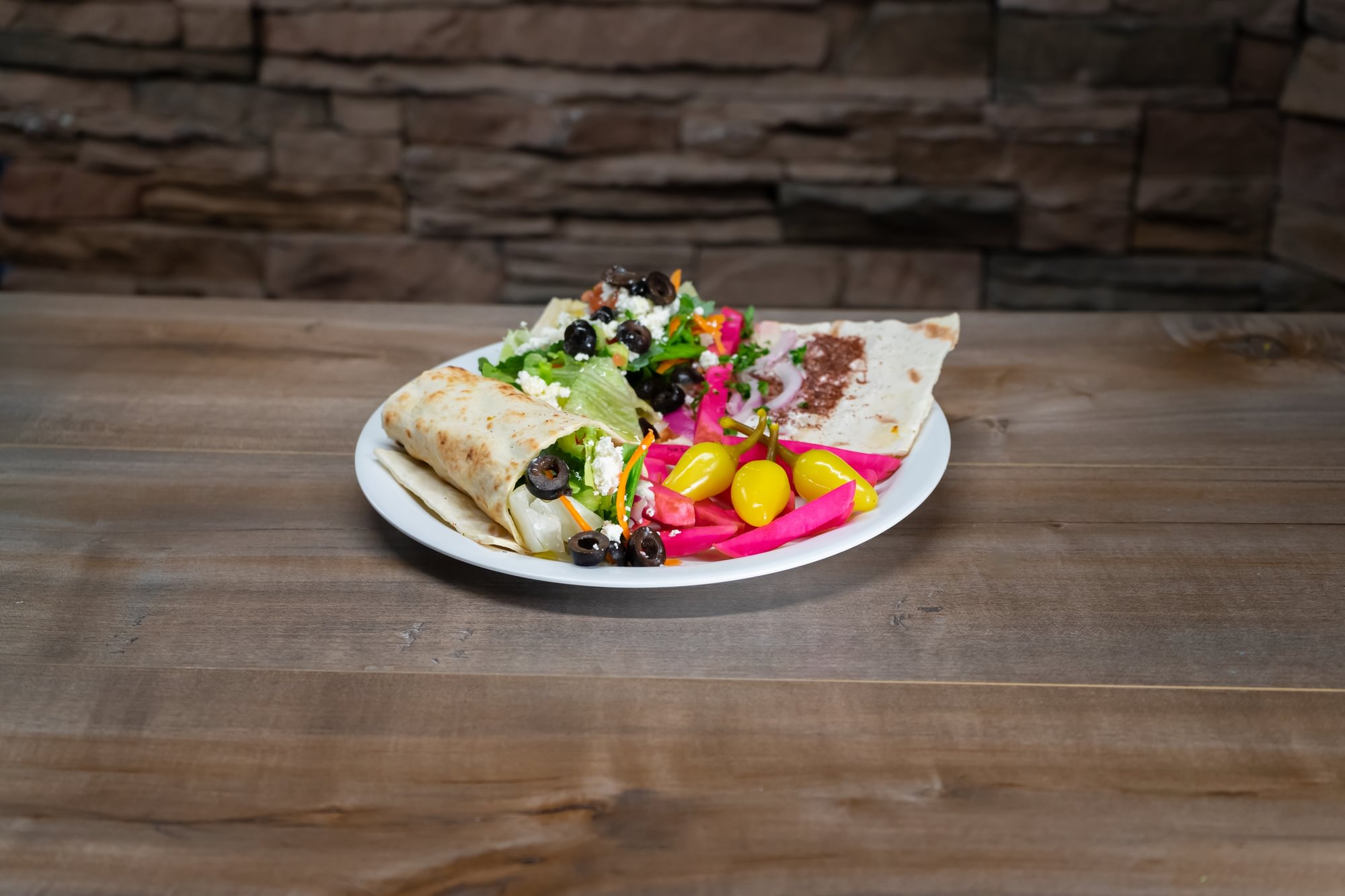 Greek Salad Wrap
