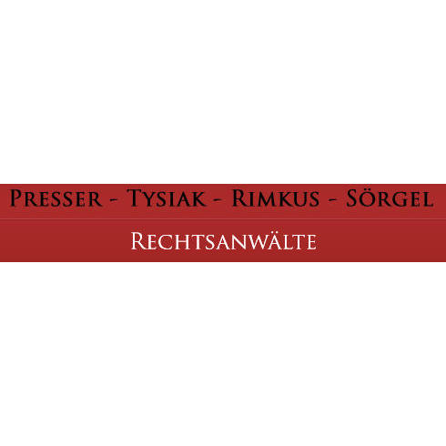 Logo von Rechtsanwälte Presser - Tysiak - Rimkus - Sörgel