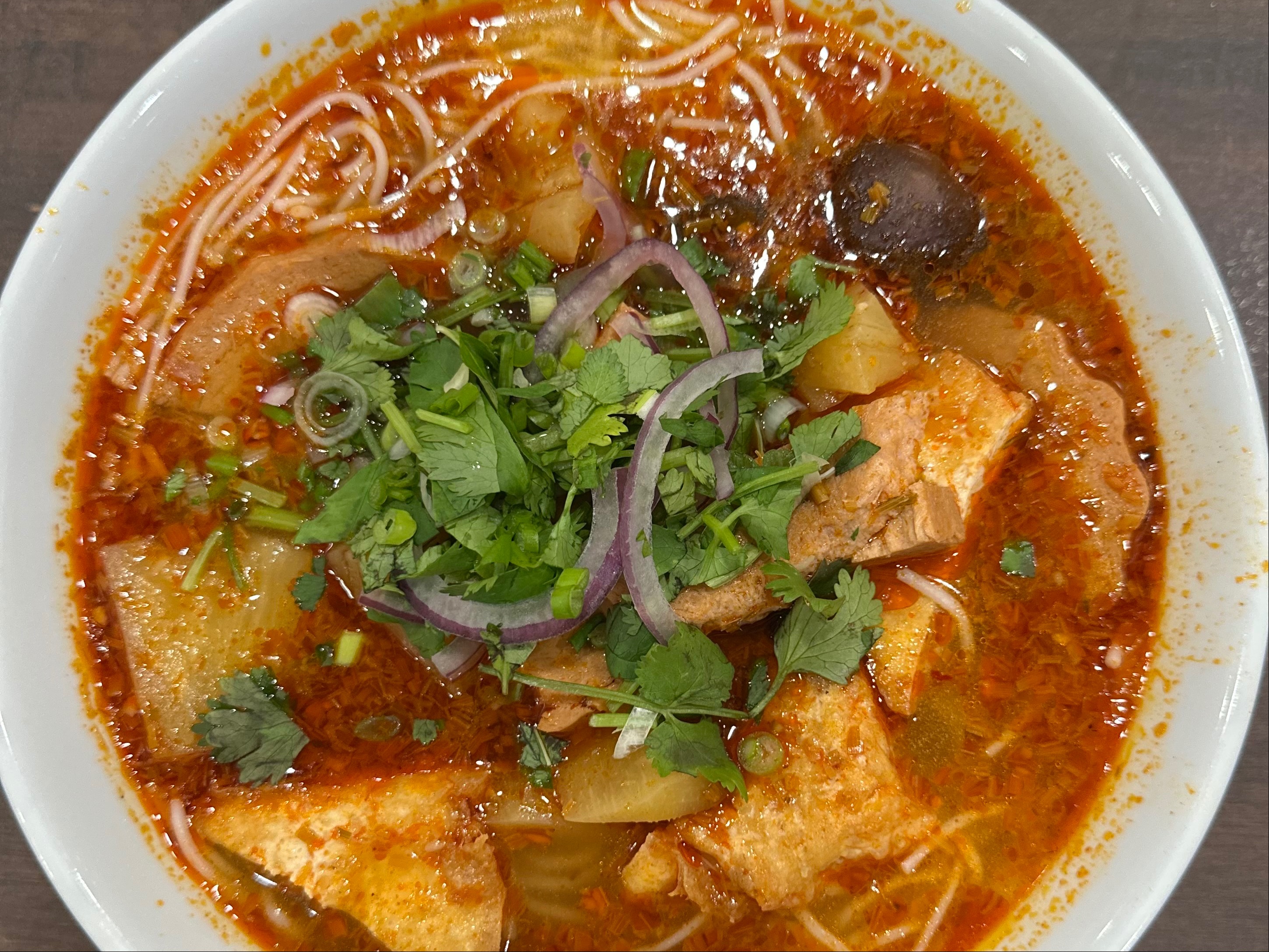 BBH 2. VEGAN Bun Bo Hue - Vegan Spicy Noodle Soup