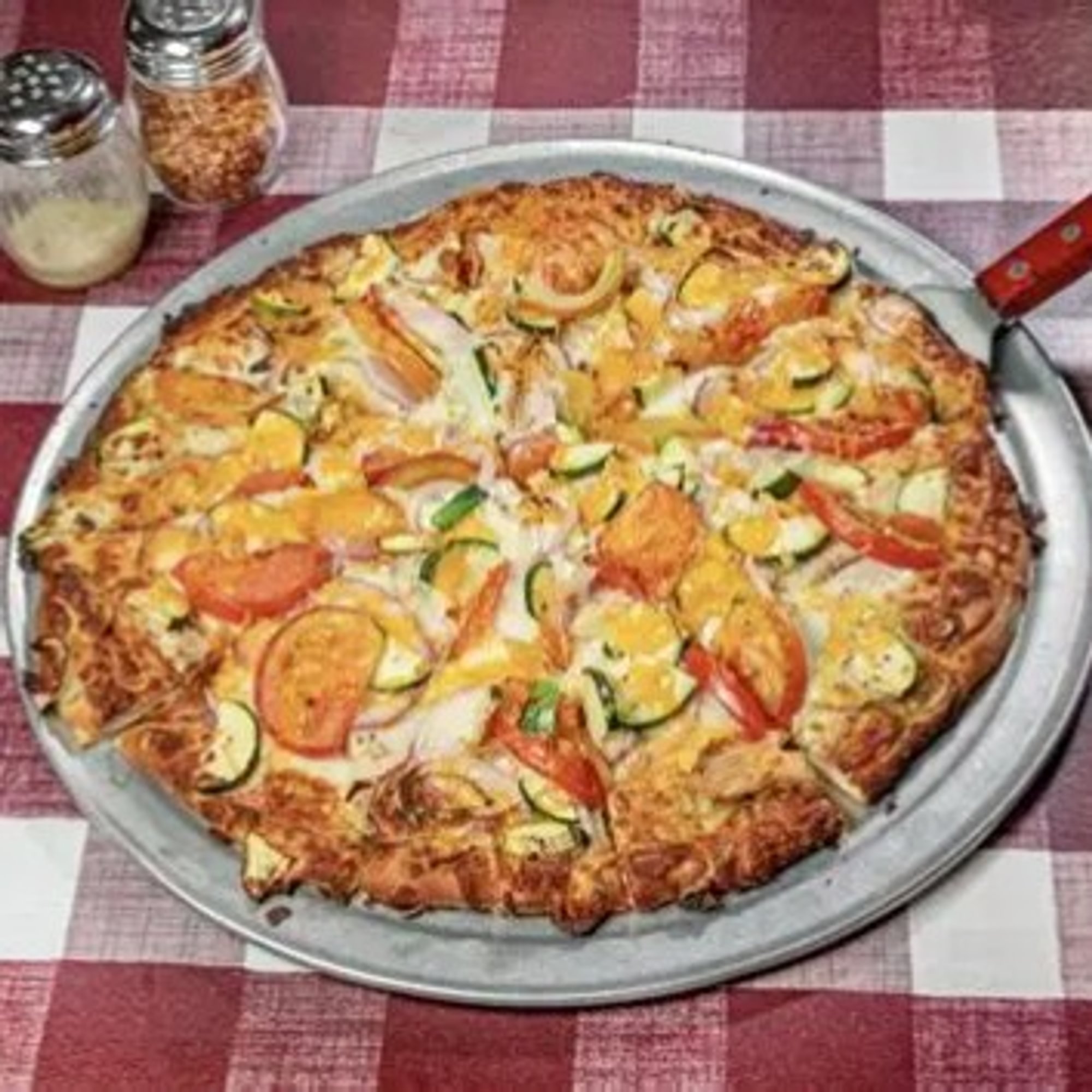 Pesto Chicken Express Pizza