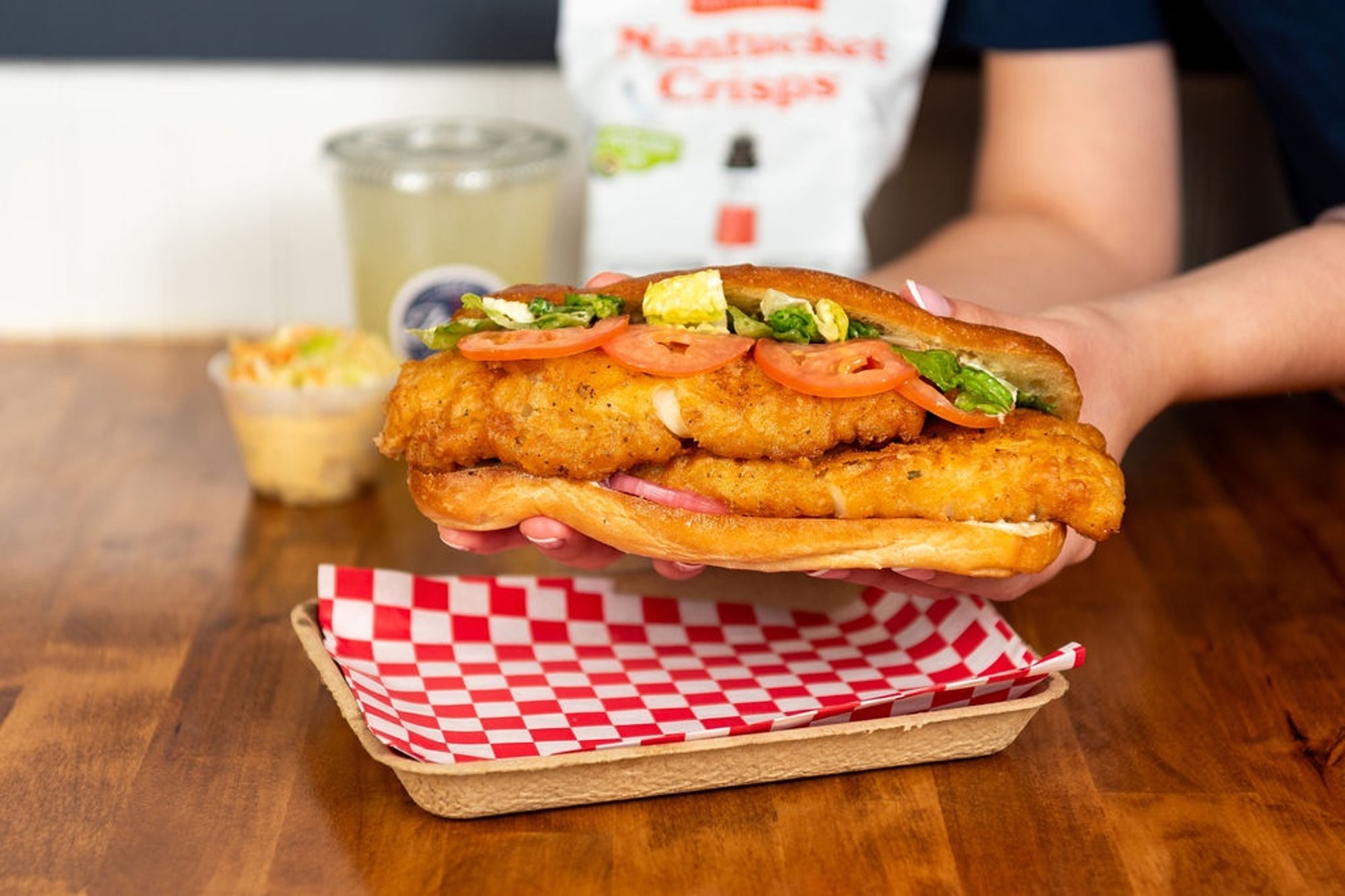 Crispy Haddock Sandwich