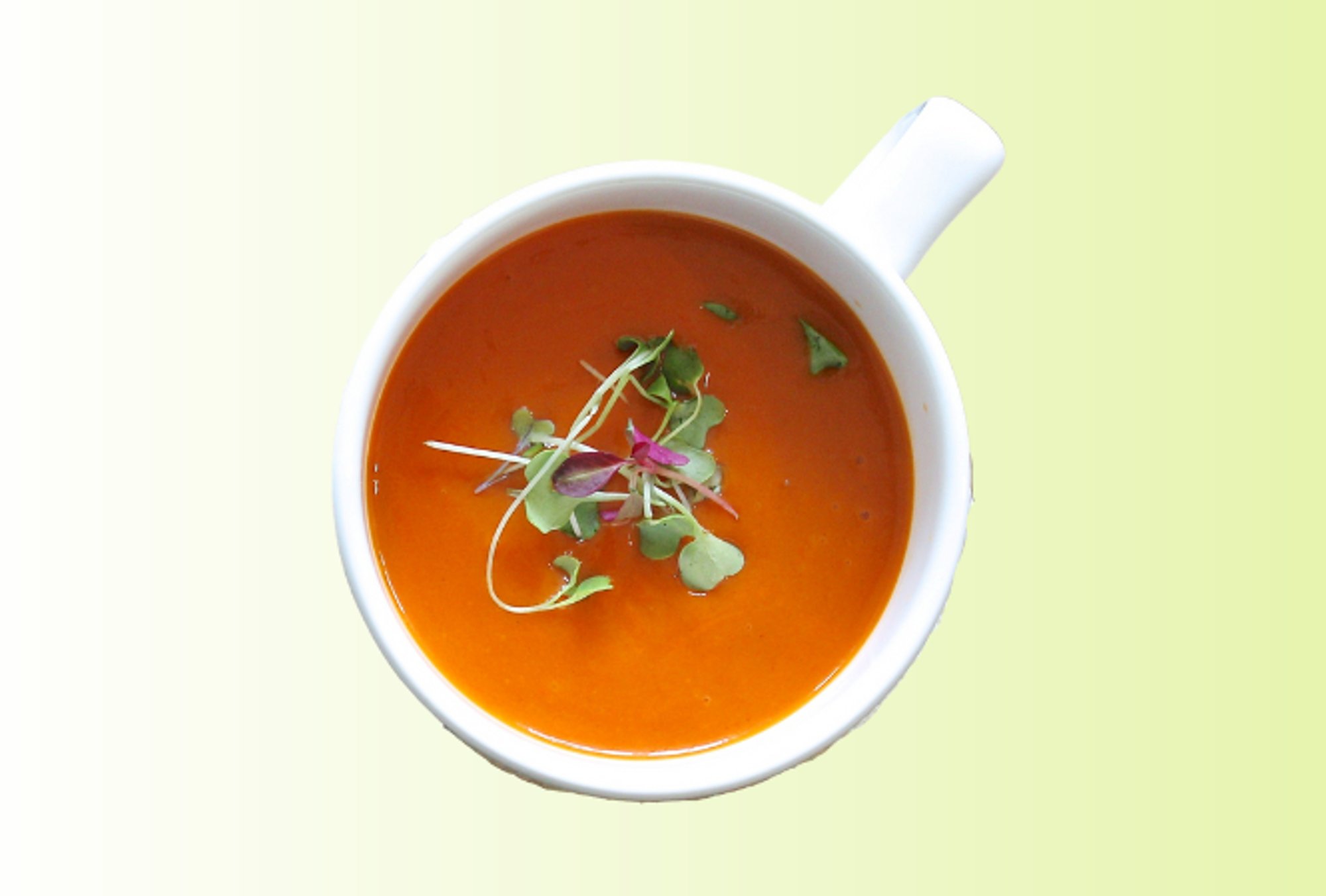 Red Pepper Gouda Bisque