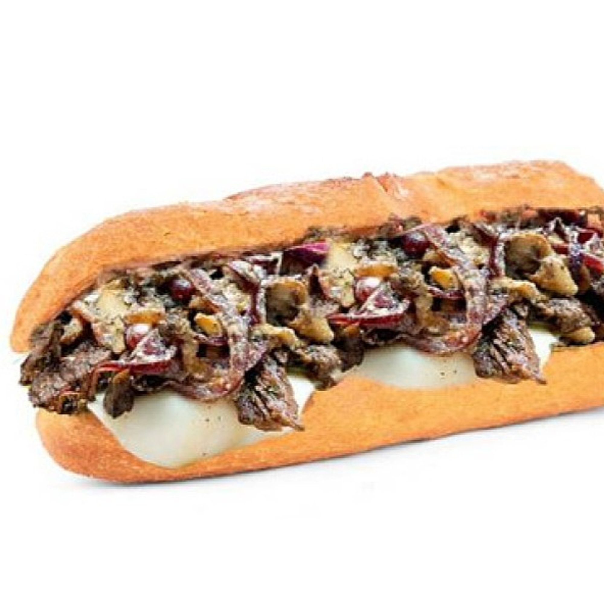 Sirloin Steak Mushroom & Onion Sandwich