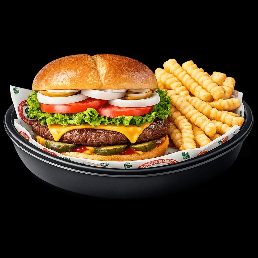 Beef Burger Combo