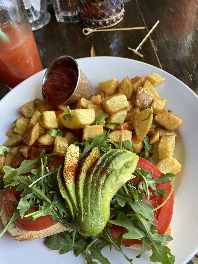 Toasted Beloved's Ciabatta Avocado & Kool Kids Ranch Eggs Vegetarian
