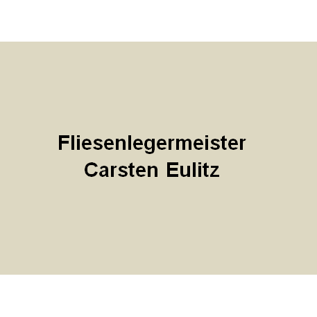 Logo von Fliesenlegermeister Carsten Eulitz