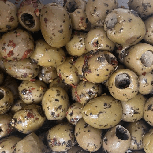 Hot Italian Olives by the Pound