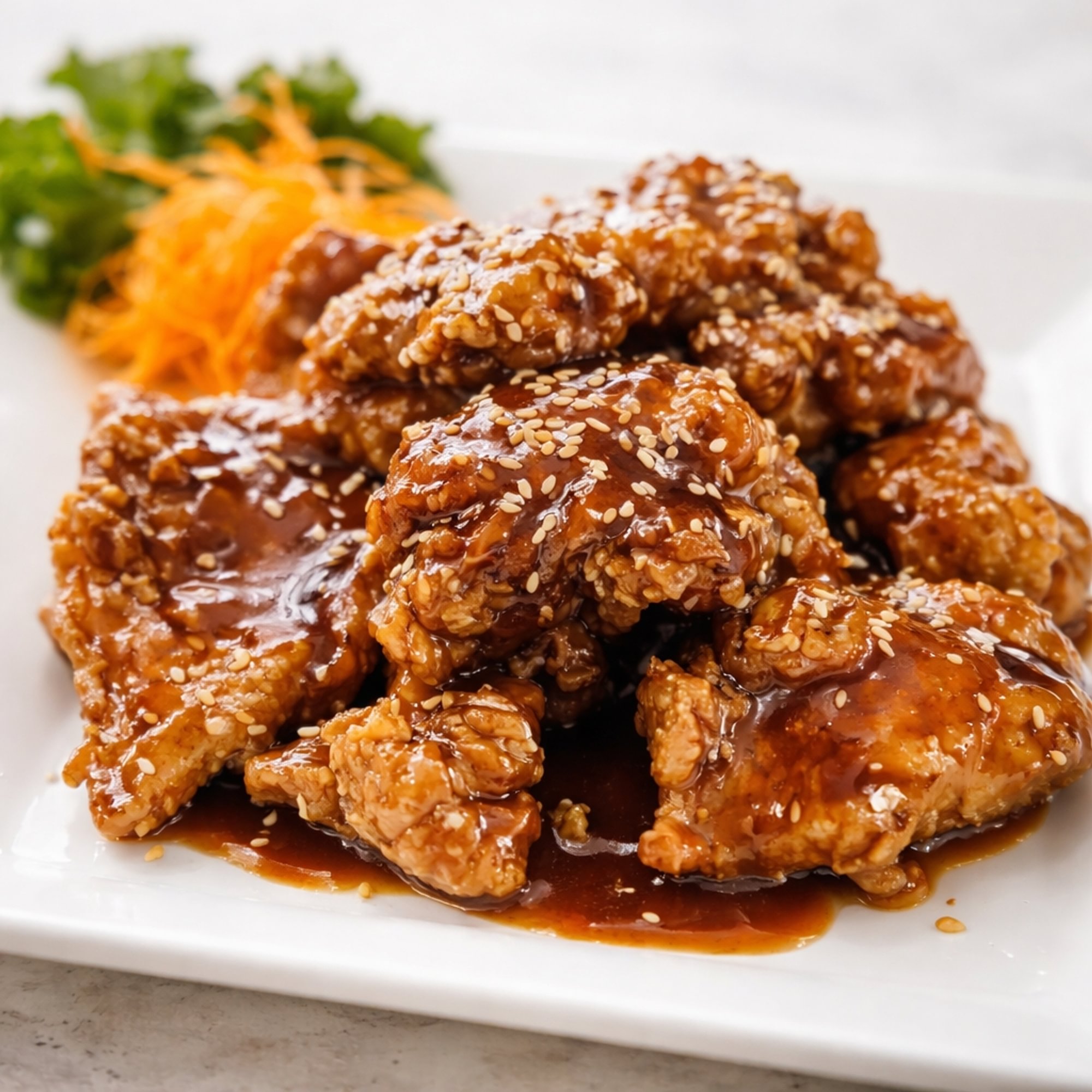 (L) Sesame Chicken