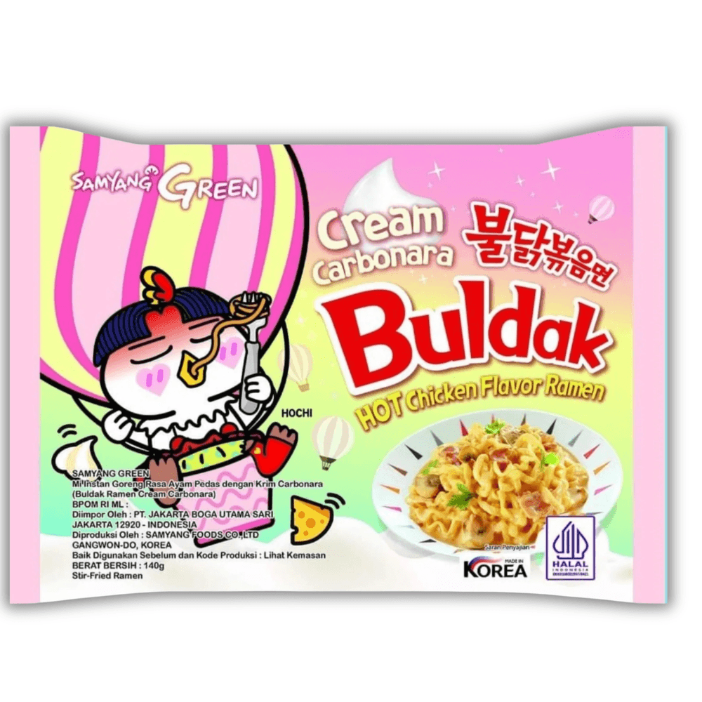 Buldak Cream Carbonara Ramen