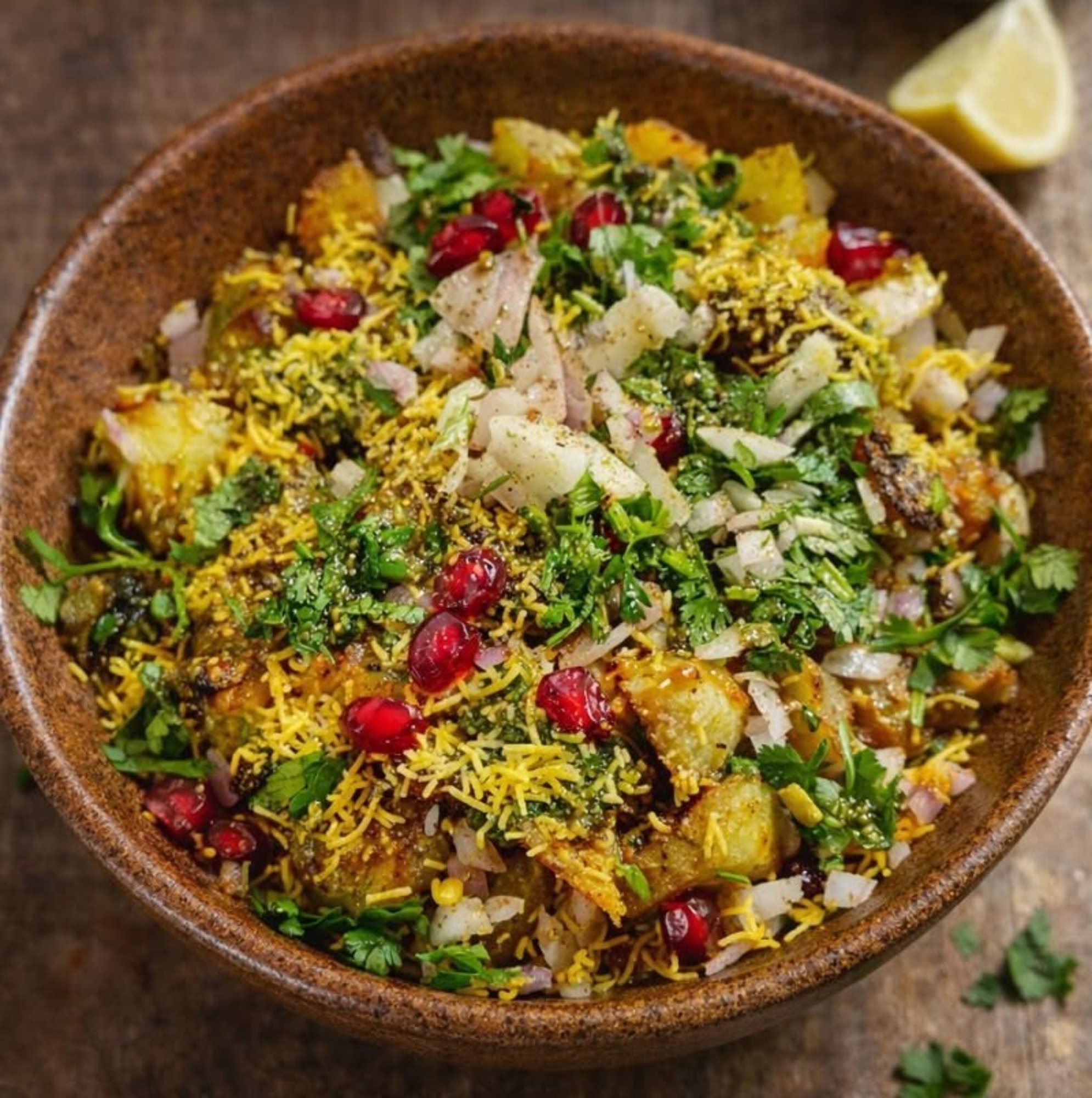 Mango Palak Chaat