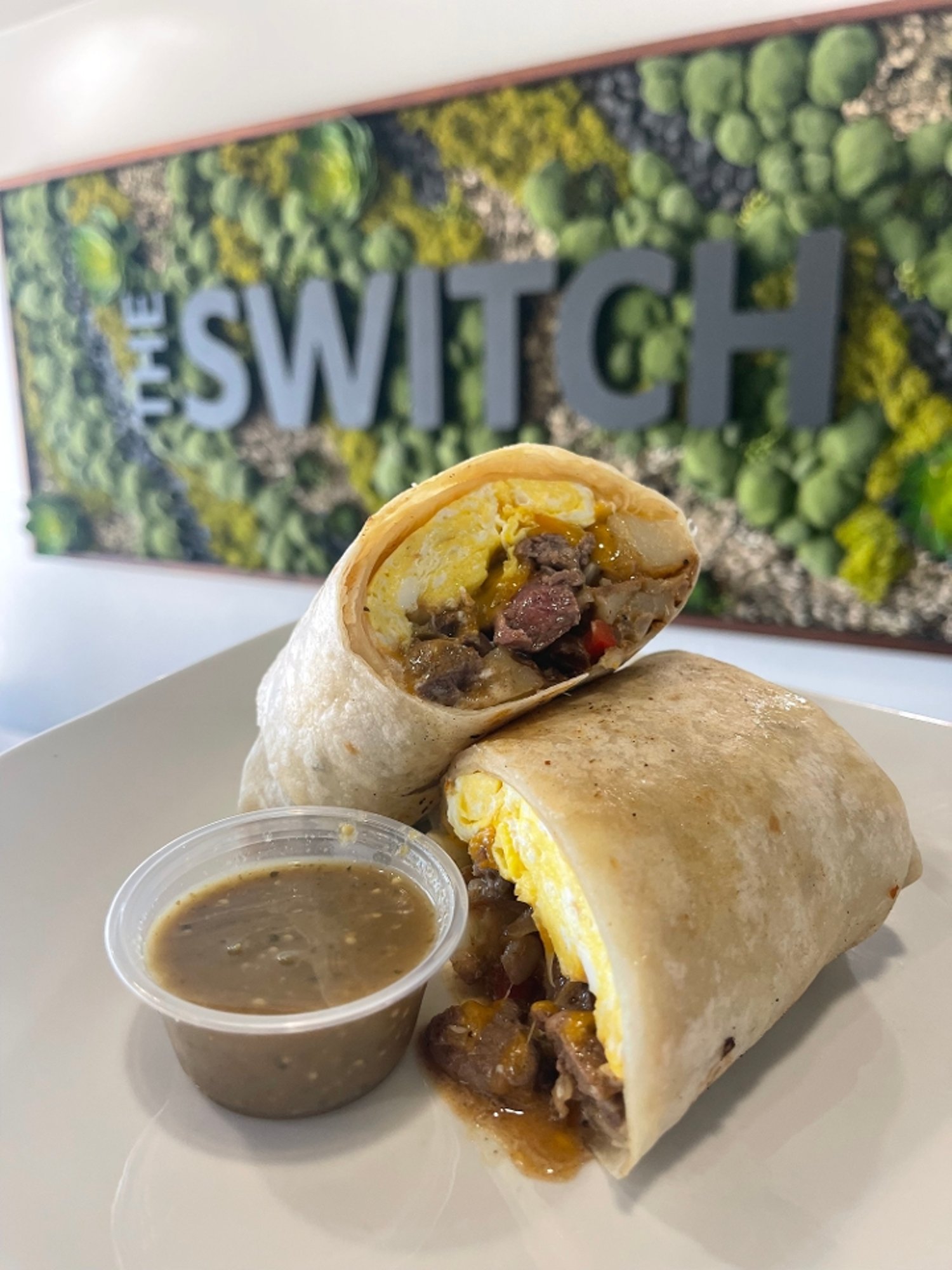 Steak & Eggs Breakfast Burrito