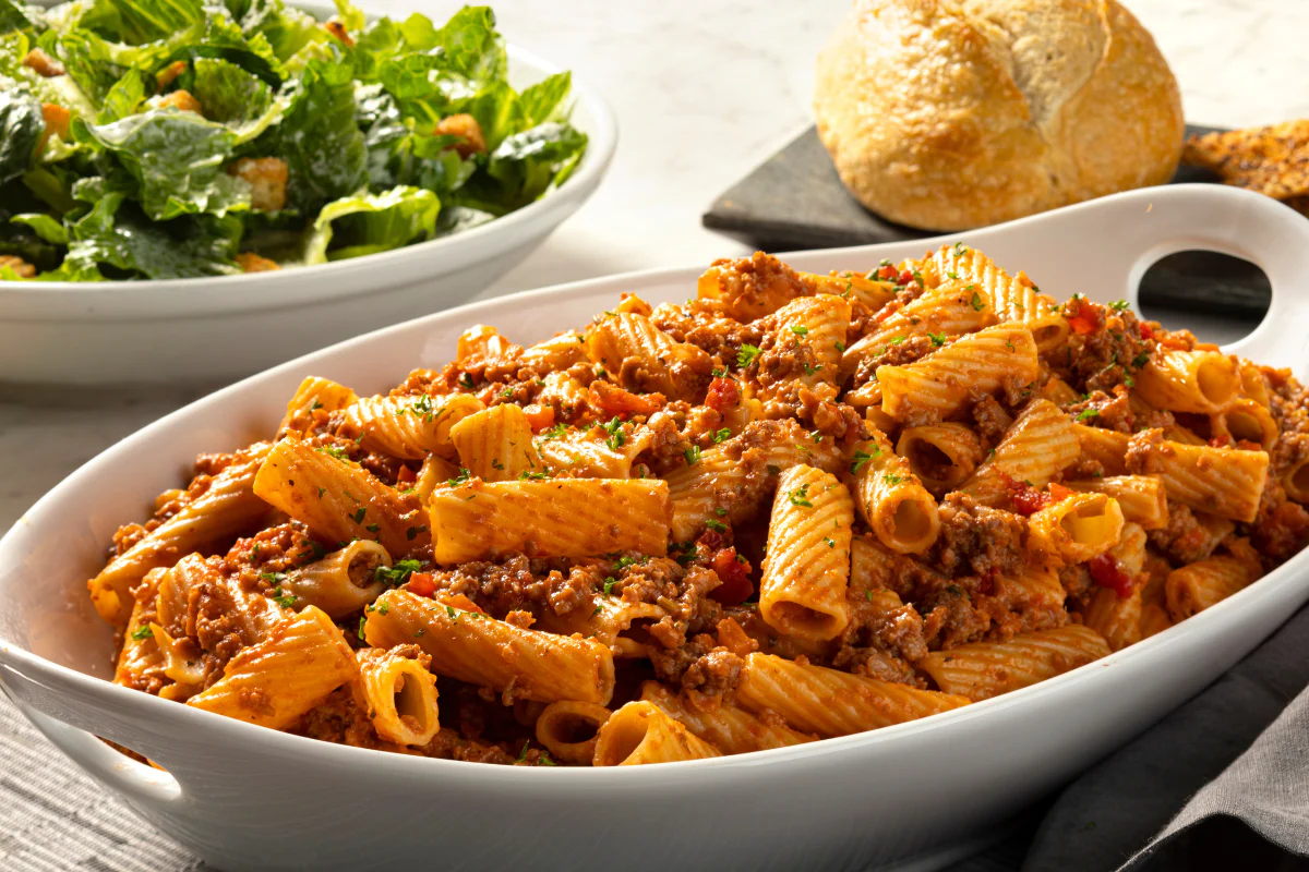 Rigatoni Bolognese