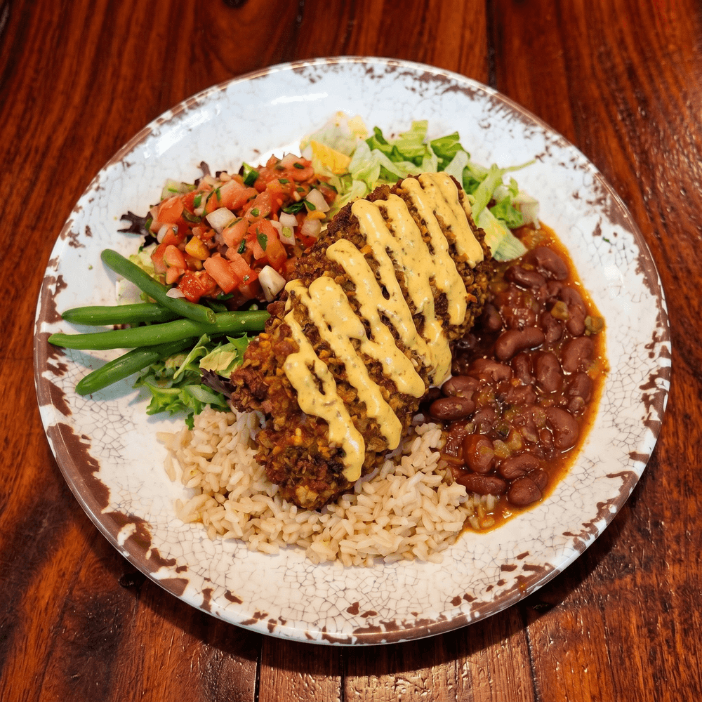 Tortilla & Poblano Crusted Flounder