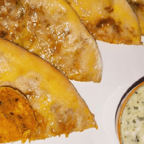 Chicken Cheese Naan