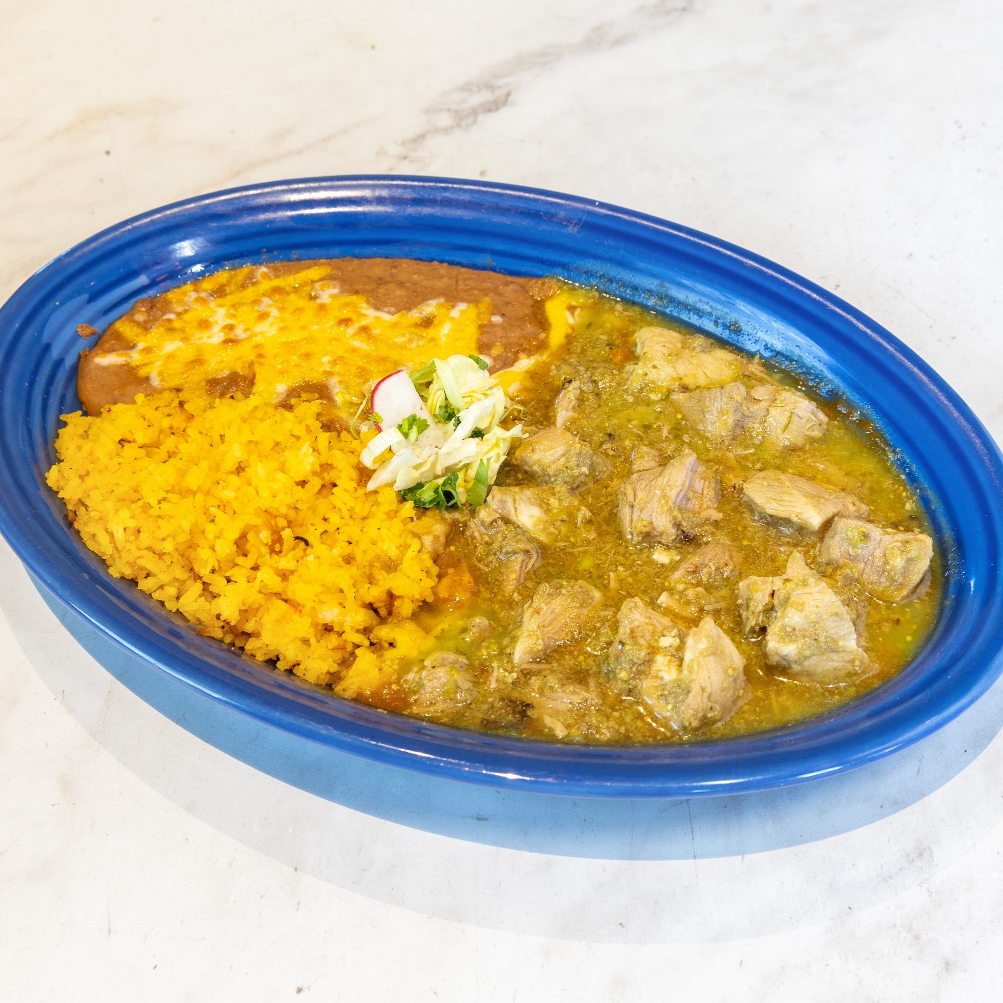 #20. Chile Verde Combo